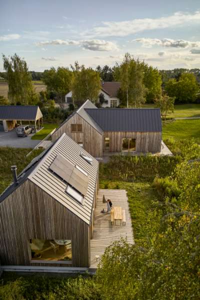 Die Ruhe kehrt ein unter einem Stahldach auf einem idyllischen Naturgrundstück, Fischerstraße 11d, 14778 Päwesin